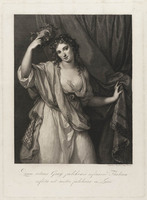 KG 00485
<br/>
Portret Lady Hamilton als de Muze van de comedie
<br/>
<em>Morghen, Raffaelle (1758-1833)</em>